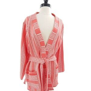 C. Wonder contrast print buttonless blazer XL